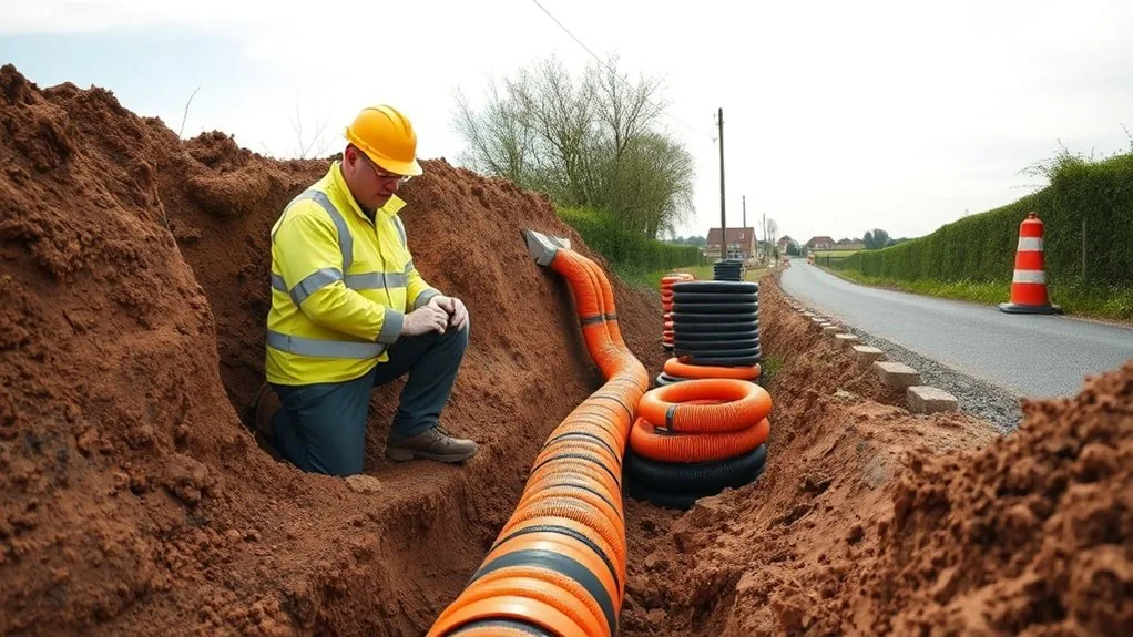 Electric Ducting Installation in Broadstairs | Power Supply Cable Ducting