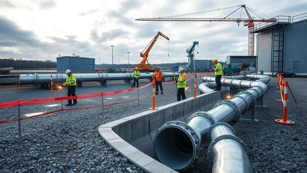 Gas & Oil Pipe Ducting & Installation in Broadstairs