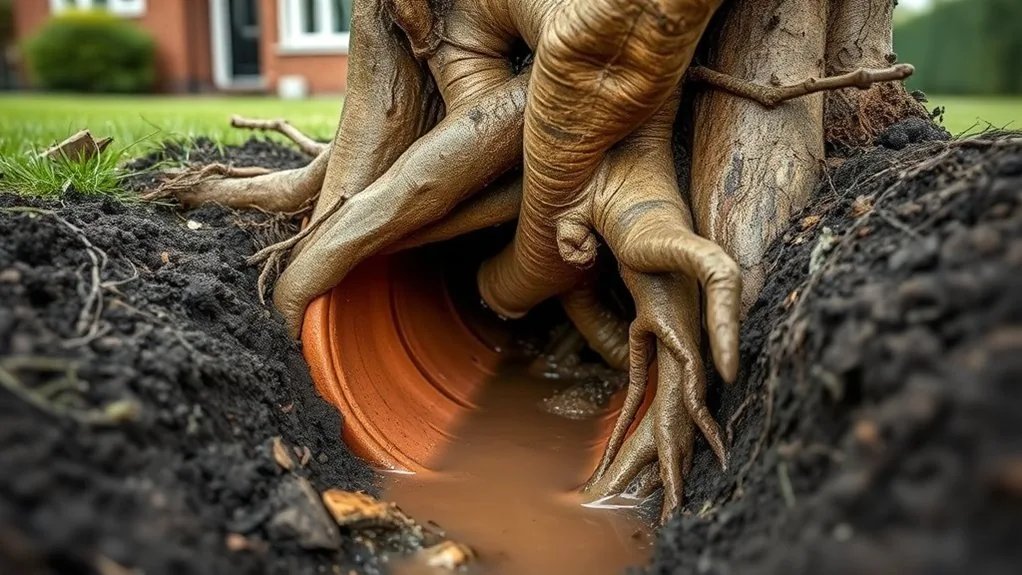 Tree Root Damage in Drains | Detection & Removal in Broadstairs
